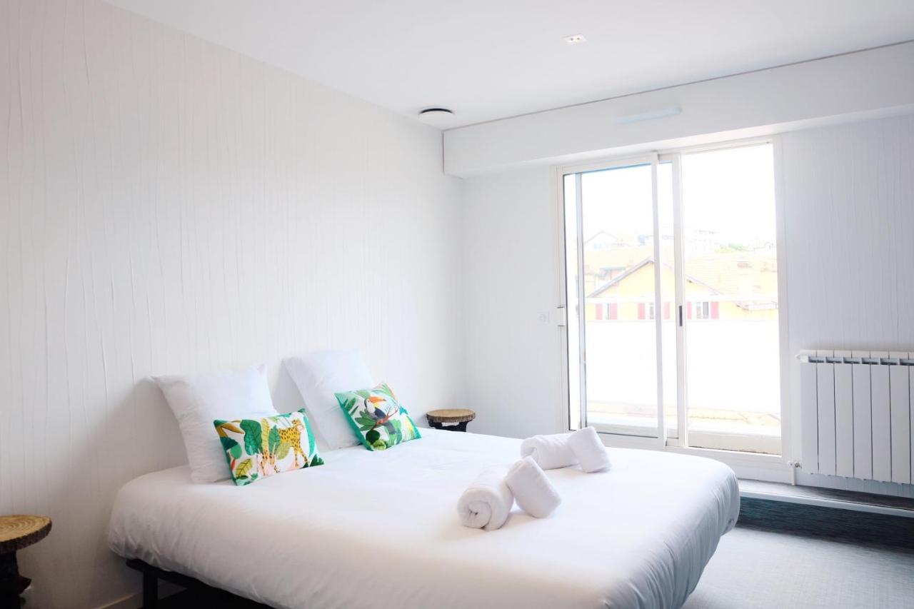 Magnifique Appartement, En Hyper Centre, Avec Terrasse Et Place De Parking Biarritz Exterior foto